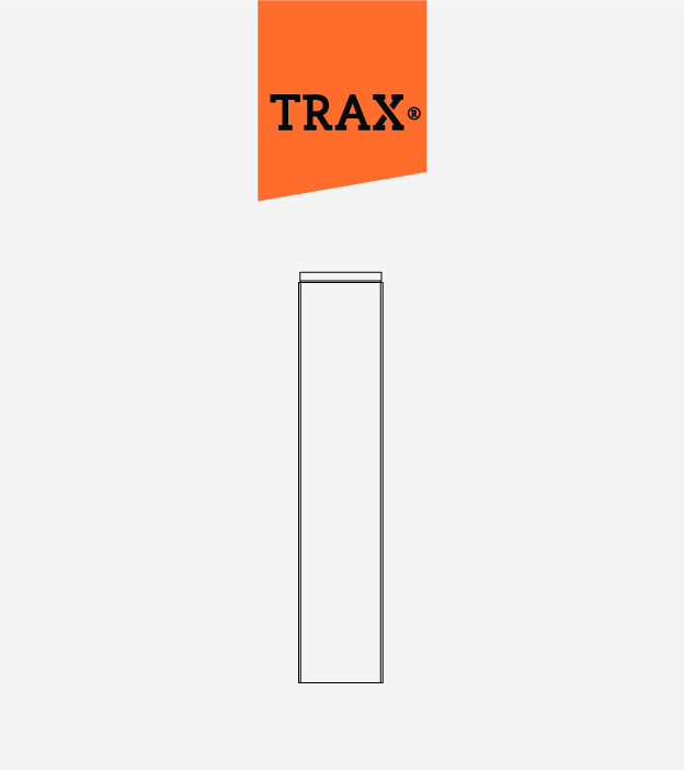 TRAX® - Systemteil / PF35-04005-00 Betonsäule modern
