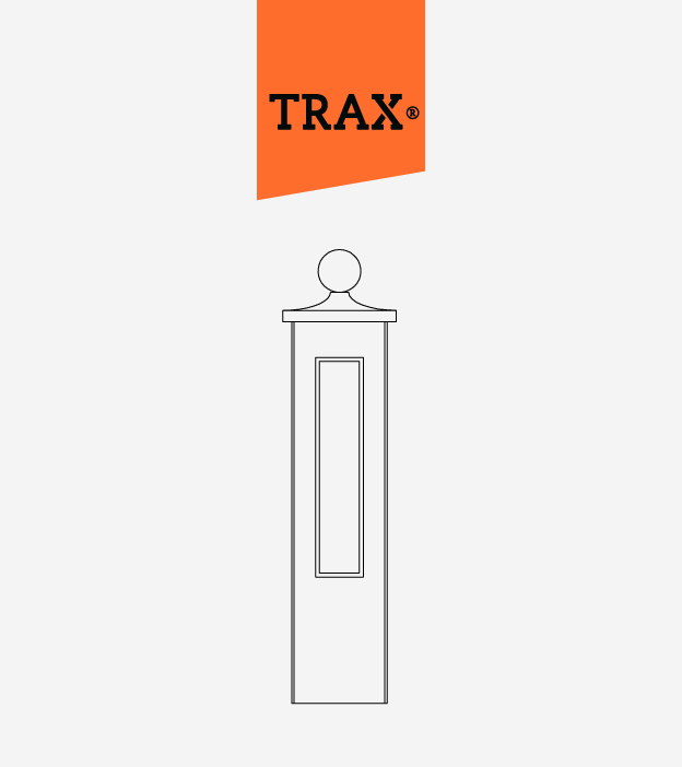 TRAX® - Systemteil / PF40-06401-02 Steinpfosten
