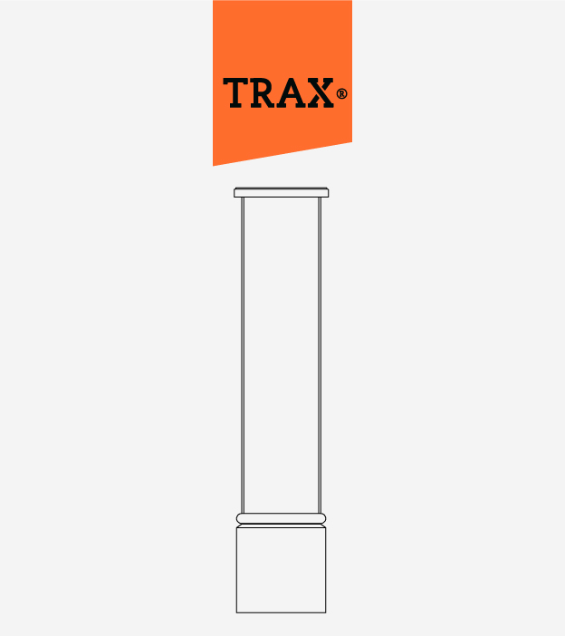 TRAX® - Systemteil / PF40-14004-00 Steinsäulen